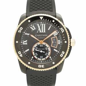 Cartier Calibre de Diver W2CA0004 Black Dial Men's Watch